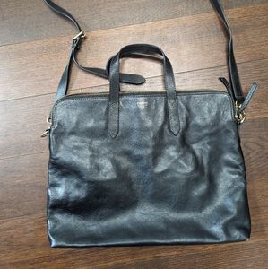 Fossil leather bag